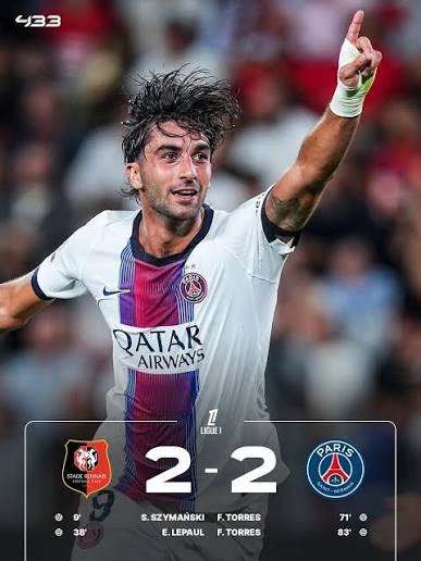 Ferran Torres membuat debut pengganti yang menakjubkan untuk Paris Saint-Germain pada 23 Agustus 2026, mencetak dua gol penting untuk menyelamatkan hasil imbang 2-2 melawan Rennes di laga pembuka Ligue 1. — Olahraga